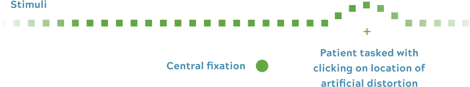 Testing central fixation illustration desktop