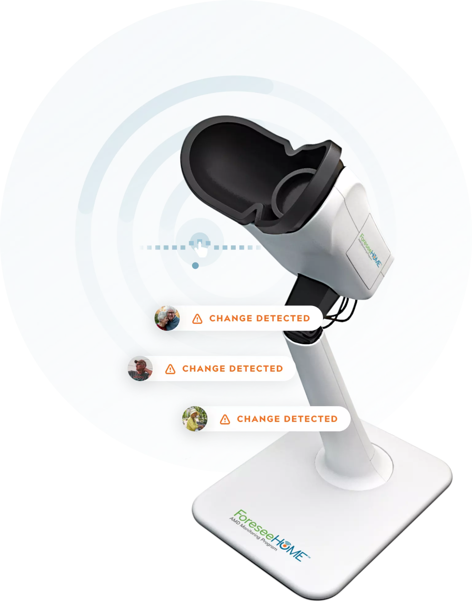 Patient device alerts radar mobile