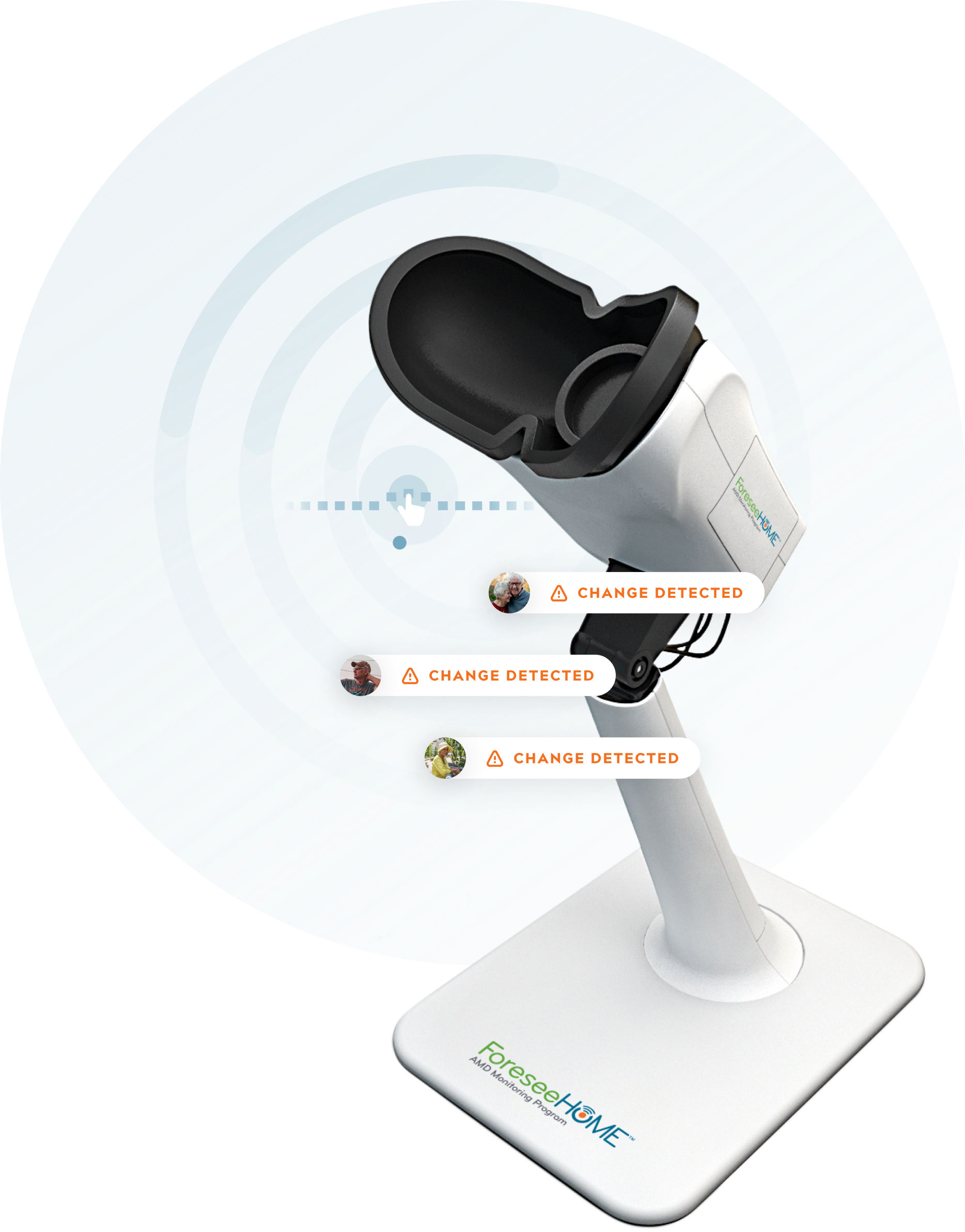 Device alerts radar desktop