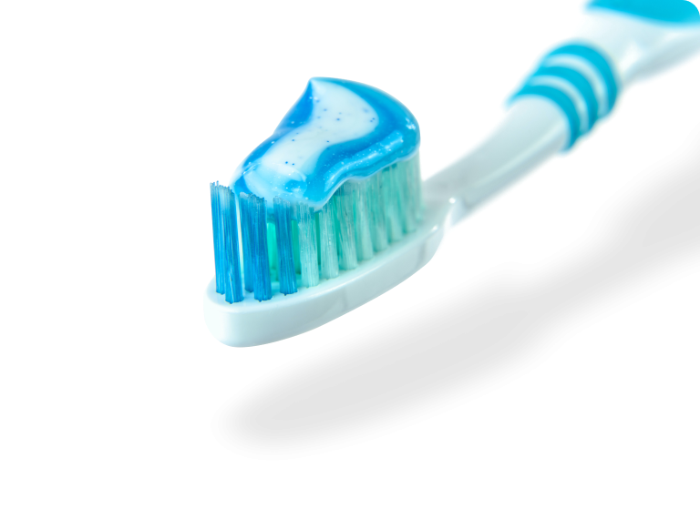 Isolated toothbrush mobile
